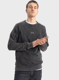 تصویر سویشرت مردانه با فیت معمولی برند Defacto Man Regular Fit Sweat Shirt