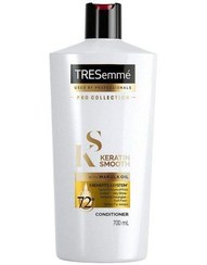 تصویر نرم کننده مو کراتینه با روغن مارولا ترزمه ( ترزمی ) Tresemme Keratin Smooth With Marula Oil Conditioner 