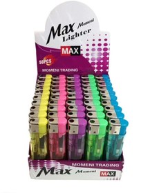 تصویر فندک جیبی شفاف مکس(max) Max