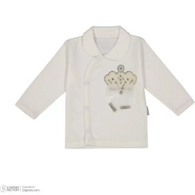 تصویر ست نوزادی 5 تکه طرح تاج 