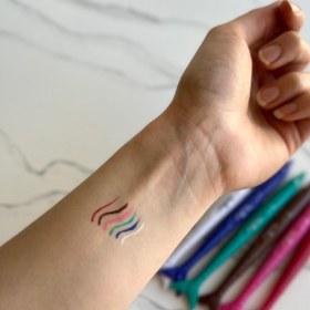 تصویر خط چشم رنگی 