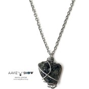 تصویر گردنبند سنگ اپیدوت نمونه استثنایی و اصل و معدنی A1233 