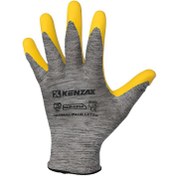 تصویر دستکش ایمنی کنزاکس مدل ضد برش کد KLG_1742 - زرد 