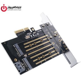 تصویر کارت توسعه PCI-E افزایش M.2 NVME اوریکو مدل PDM2 ORICO PDM2 M.2 NVME to PCI-E 3.0 X4 Expansion Card