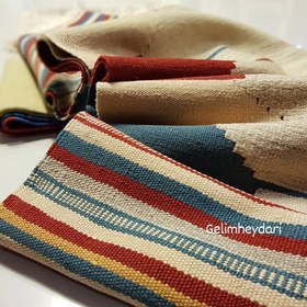 تصویر گلیم دستباف مدرن قشقایی qashqai kilim