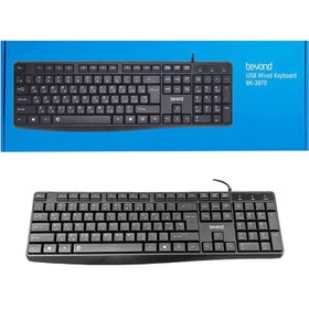 تصویر کیبورد باسیم بیاند مدل BK-3870 Beyond BK-3870 Wired Keyboard