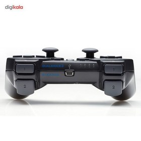 تصویر دسته ی بازی سونی پلی استیشن Dual Shock 3 همراه کابل Sony PS3 Dual Shock 3