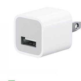 تصویر آداپتور شارژر آیفون | اصل ا Apple USB Power Adapter Wall Charger Apple USB Power Adapter Wall Charger