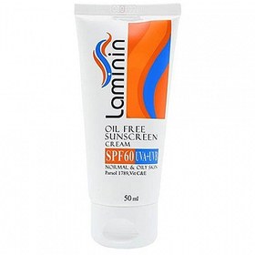 تصویر کرم ضد آفتاب SPF60 فاقد چربی لامینین 50 میلی لیتر Laminin Sunscreen Cream Oil Free SPF60 50 ml