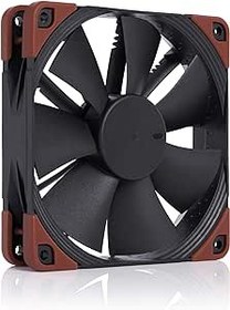 تصویر Noctua NF-F12 iPPC 3000 PWM, Heavy Duty Cooling Fan, 4-Pin, 3000 RPM (120mm, Black) 