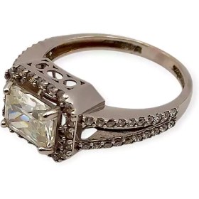 تصویر انگشتر طلا مدل بوگاتی 