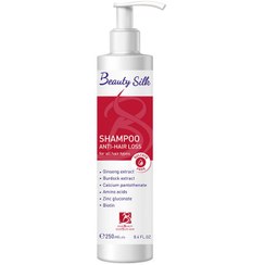 تصویر شامپو ضد ریزش فاقد سولفات حجم 250 میلی لیتر بیوتی سیلک Beauty Silk Anti Hair Loss Shampoo Sulfate Free 250 ml