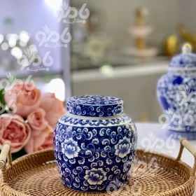 تصویر بانکه سرامیک جینجر جار قلم آبی 441/4 