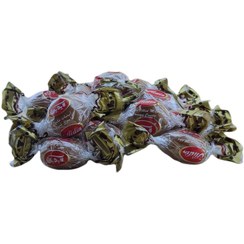 تصویر آبنبات خامه ای با مغزی شیری آیدین - 500 گرم 