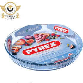 تصویر ظرف پیتزا پیرکس سایز ۲۸ 