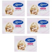 تصویر صابون بچه سیو مدل 01 وزن 75 گرم مجموعه 5 عددی 