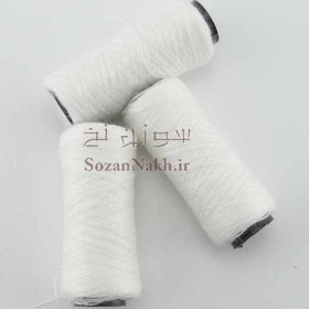 تصویر نخ کوک قرقره ای سفید Thread Spools for Hand