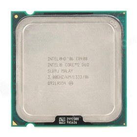 تصویر پردازنده تری اینتل مدل ای ۸۴۰۰ ا (Intel Core2 Duo E8400 3.0GHz) (Intel Core2 Duo E8400 3.0GHz)