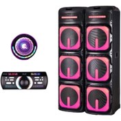 تصویر اسپیکر آیوا مدل AW-X3200DSP PRO با ۶ ساب ۱۲ اینچی 