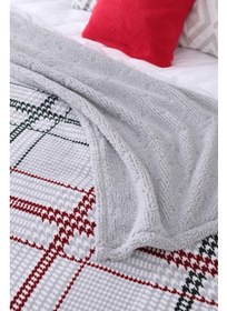 تصویر پتو دوطرفه دو نفره شرپا البا برند favora Sherpa Elba Double Sided Double Blanket