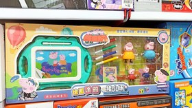 تصویر اسباب بازی تبلت نقاشی پپاپیگ تبلت نقاشی خانواده خوک ها پپاپیگ