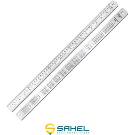 تصویر خط کش فلزی ۱ متری 