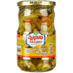 تصویر ترشی مخلوط مجید 670 گرم 