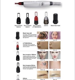 تصویر دستگاه لیزر حذف تاتو پیکوثانیه انزو ایتالیا گارانتی دار 