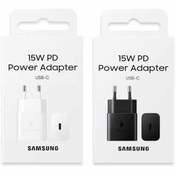 تصویر آداپتور اورجینال Samsung 15w 