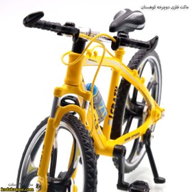 تصویر ماکت دوچرخه فلزی مدل کوهستانی مسابقه ای BICYCLE I CRAZY TOY