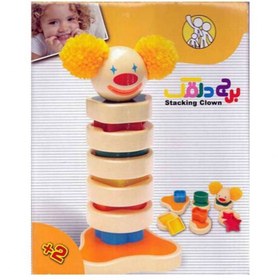 تصویر بازی آموزشی برج دلقک ۱۰ تکه 