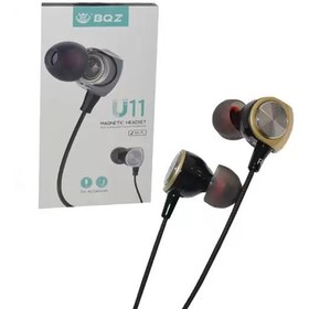 تصویر هندزفری سیمی U11 BQZ اورجینال BQZ Headset U11 Orginal