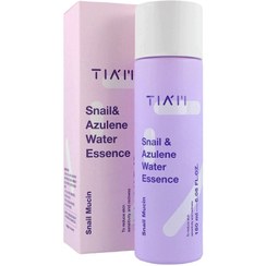 تصویر واتر اسنس حلزون تیام آزولن آبرسان ترمیم کننده TIAM Snail &amp; Azulene Water Essence 