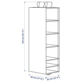 تصویر نظم دهنده کمد ایکیا مدل SKUBB 