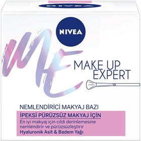 تصویر لوسیون و کرم زنانه رنگارنگ برند Nivea S2ND50Z8 Make Up Expert Pürüzsüz Makyaj İçin Nemlendirici Makyaj Bazı 50 Ml