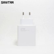 تصویر شارژر توربوشارژ اورجینال ۶۷ وات شیائومی MDY-12-EH پین ایرانی (اروپایی) 