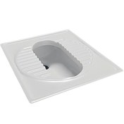 تصویر توالت ایرانی سینا مدل کمند 18-ریم بسته 