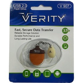 تصویر فلش مموری وریتی مدل V907 ظرفیت 32 گیگابایت فلش مموری 32GB چند رنگ وریتی V907