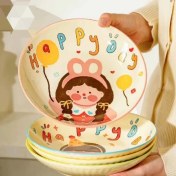 تصویر بشقاب سرامیکی طرح دیزنی 