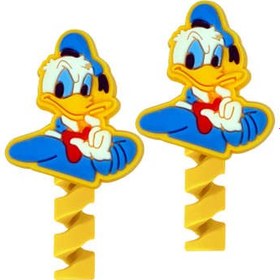 تصویر محافظ کابل مدل Donald Duck F02 بسته 2 عددی 