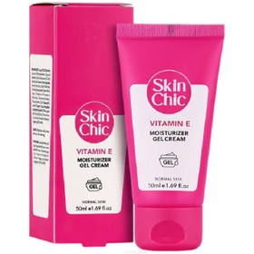 تصویر کرم ضد آفتاب حاوی ویتامین E حجم 50 میلی لیتر اسکین شیک Skin Chic Vitamin E Sunscreen Cream 50 ml