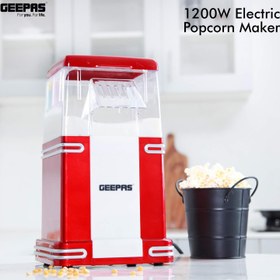 تصویر دستگاه پاپ کورن ساز برقی جیپاس مدل Geepas GPM41502UK Geepas Electric Popcorn Maker Model GPM41502UK