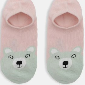 تصویر جوراب قوزکی خرسی 