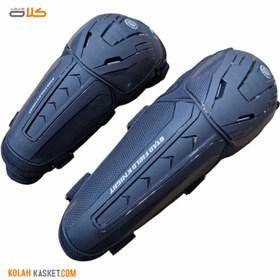 تصویر محافظ زانو و آرنج موتور سواری STAR مدل 4 تکه Knee and elbow protectors for motorcycle riding STAR model 4 pieces