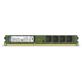 تصویر رم کامپیوتر کینگستون ValueRAM ظرفیت 2 گیگابایت فرکانس 1333 مگاهرتز Kingston PC RAM ValueRAM 2GB DDR3 1333MHz