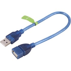 تصویر کابل کوتاه افزایش طول P-net USB 30cm P-net USB 30cm Male to USB Female Cable