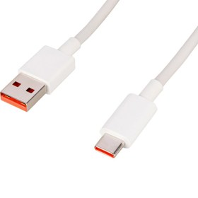 تصویر کابل تایپ سی Xiaomi 6A 1m کد 1 Xiaomi 6A 1m Type-C Cable