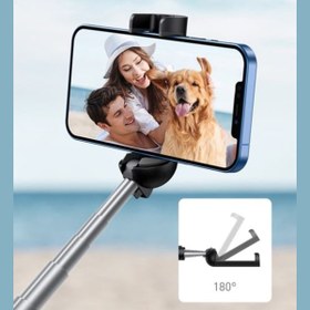 تصویر مونوپاد شاتر دار بیسوس مدل SUDYZP-G01 ا Baseus Ultra Mini Bluetooth Folding Selfie Stick SUDYZP-G01 Baseus Ultra Mini Bluetooth Folding Selfie Stick SUDYZP-G01