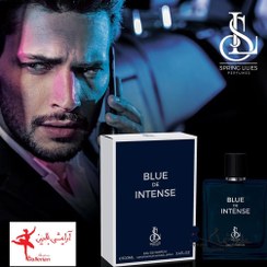 تصویر ادکلن مردانه اسپرینگ لیلیز مدل Blue De Intense حجم 100 میل Blue De Intense