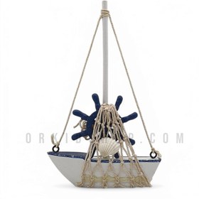 تصویر ماکت قایق چوبی 